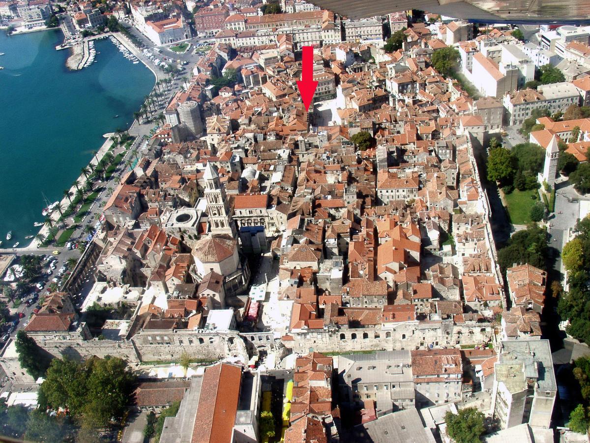 Old Square View Apartment Split Exteriér fotografie